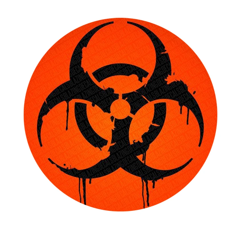استیکر لپ تاپ طرح Hazard کد 1698