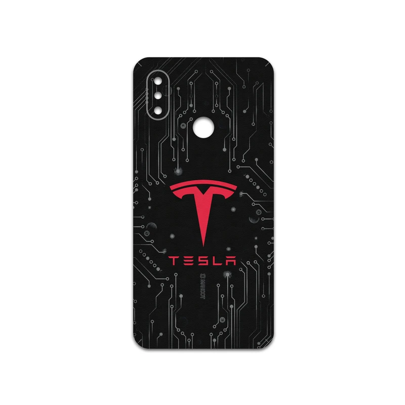 برچسب پوششی ماهوت مدل TESLA-Motors مناسب برای گوشی موبایل شیائومی Mi 8