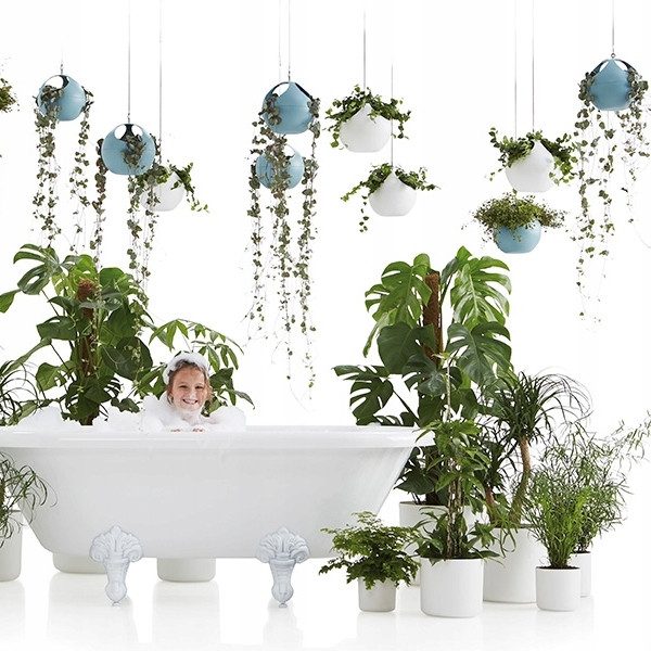 گلدان مدل الهوم  بسته سه عددی