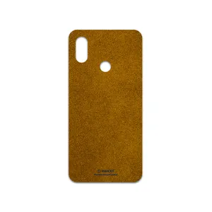 MAHOOT Brown-Chamois-Leather Cover Sticker for Xiaomi Mi 8