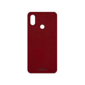 MAHOOT Red-Leather Cover Sticker for Xiaomi Mi 8
