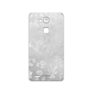 MAHOOT Silver-Wildflower Cover Sticker for Huawei Mate 7