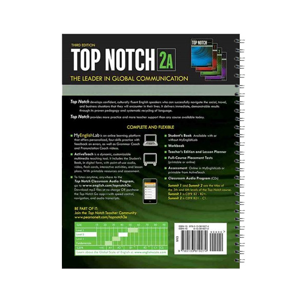 کتاب Top Notch 2A اثر Joan Saslow And Allen Ascher انتشارات سپاهان کتاب Top Notch 2A اثر Joan Saslow And Allen Ascher انتشارات سپاهان