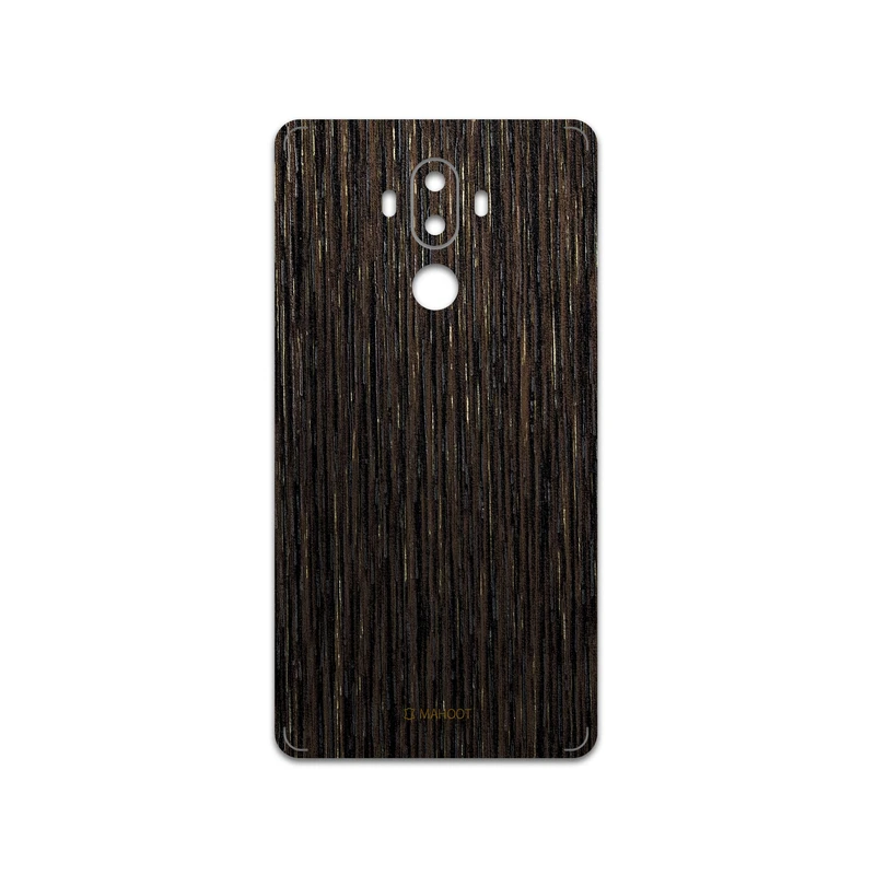 برچسب پوششی ماهوت مدل Dark-Gold-Stripes-Wood مناسب برای گوشی موبایل هوآوی Mate 9