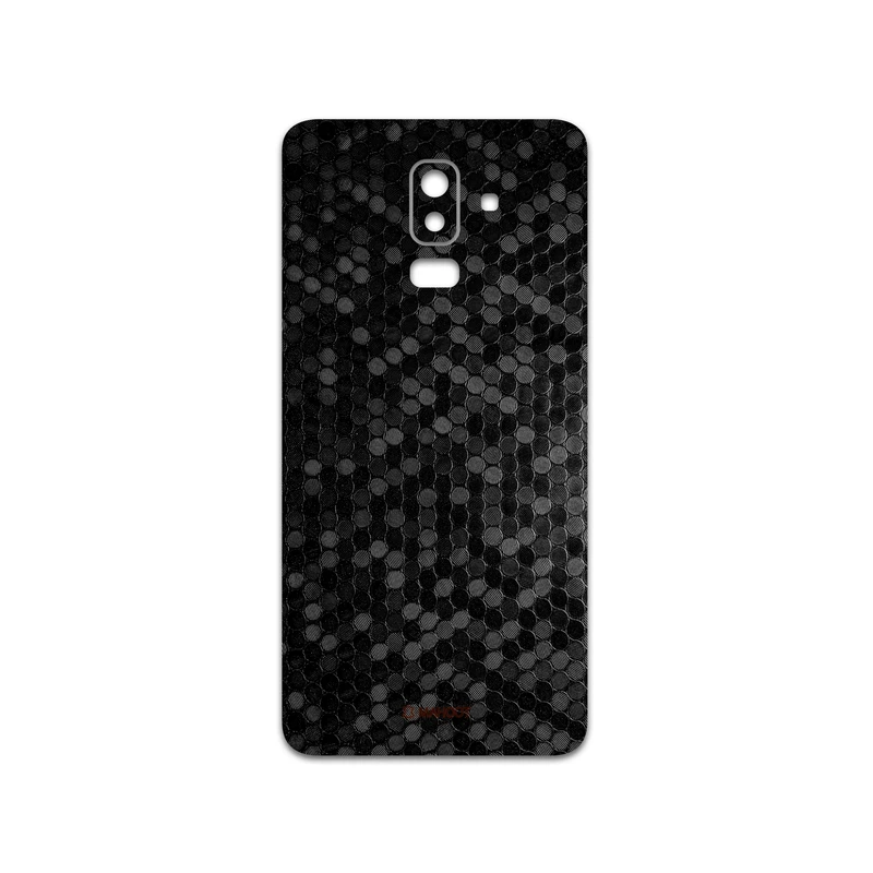 برچسب پوششی ماهوت مدل Honey-Comb-Circle مناسب برای گوشی موبایل سامسونگ Galaxy J8