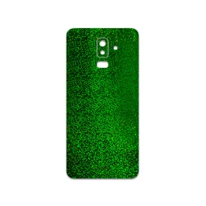 MAHOOT Green-Holographic Cover Sticker for Samsung Galaxy J8