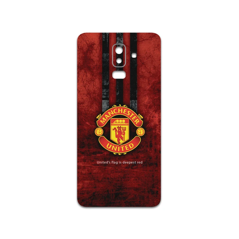 برچسب پوششی ماهوت مدل Manchester-United-FC مناسب برای گوشی موبایل سامسونگ Galaxy J8