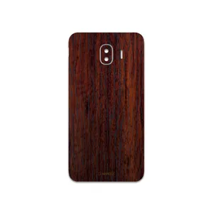 MAHOOT Red-Wood Cover Sticker for Samsung Galaxy J4