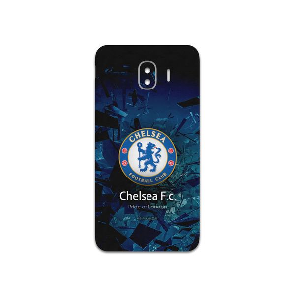 برچسب پوششی ماهوت مدل Chelsea-FC مناسب برای گوشی موبایل سامسونگ Galaxy J4