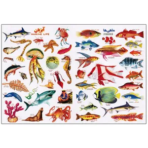 برچسب مدل آبزیان کد 33