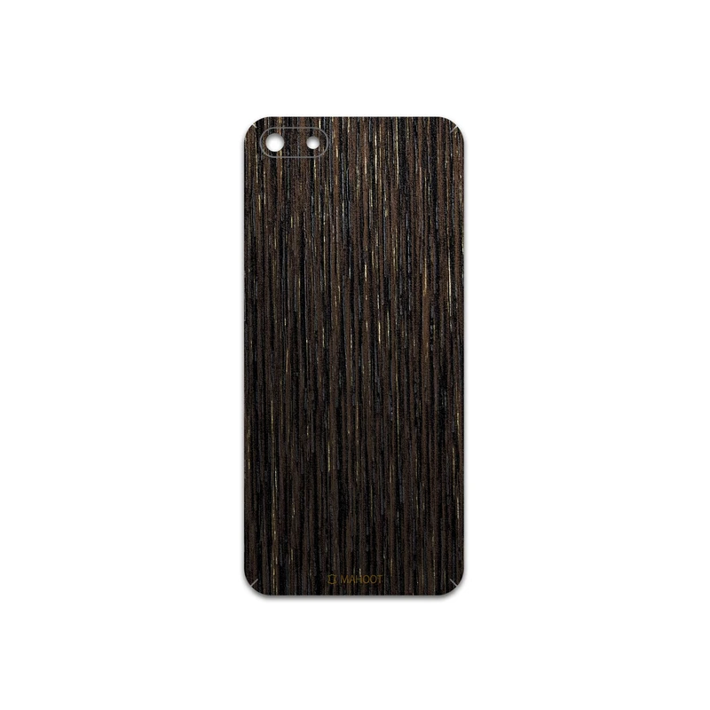 برچسب پوششی ماهوت مدل Dark-Gold-Stripes-Wood مناسب برای گوشی موبایل آنر 7S