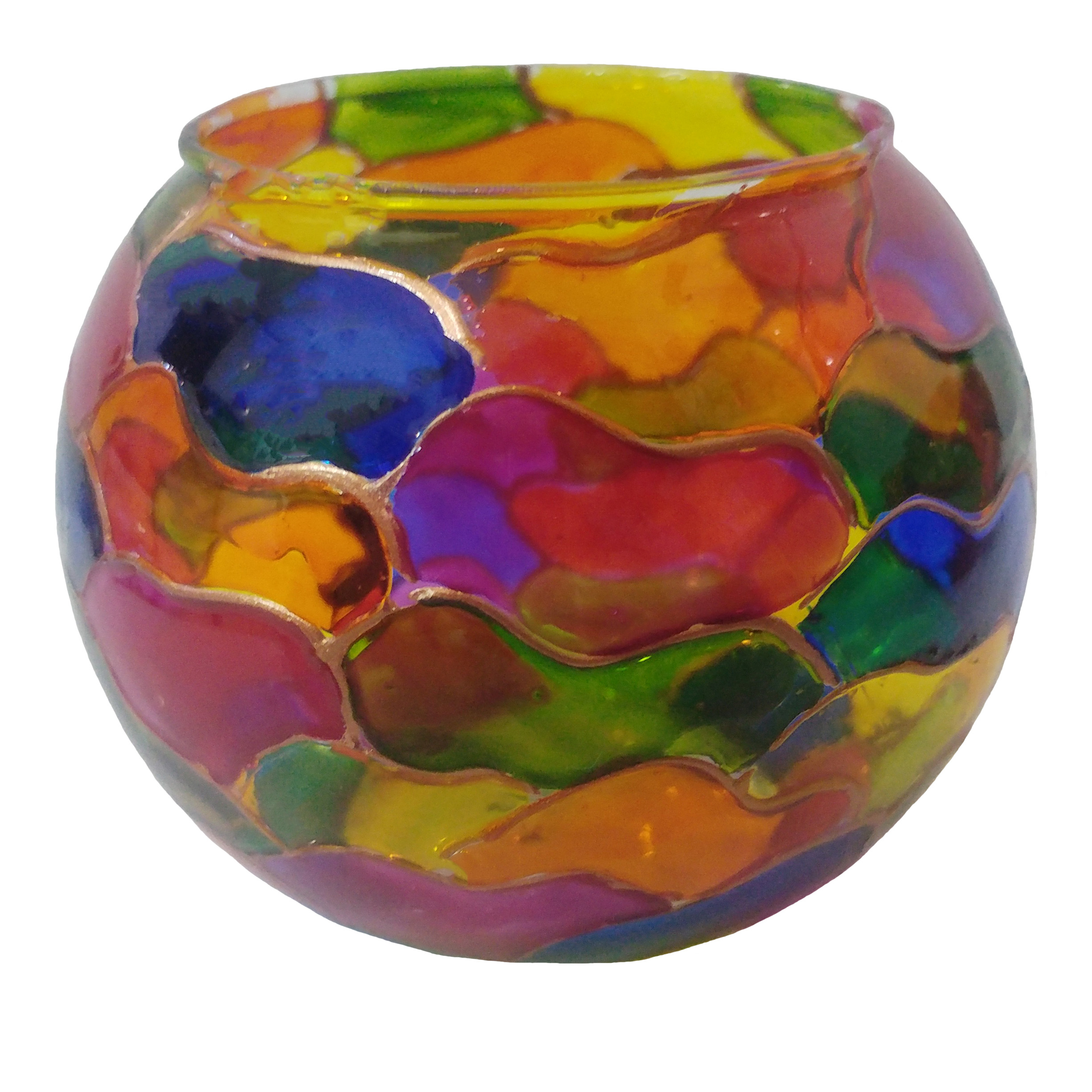 جاشمعی طرح رنگارنگ کد 04