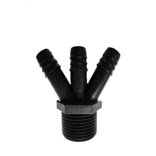 سه راهی آبیاری قطره ای کد 25 بسته 2 عددی