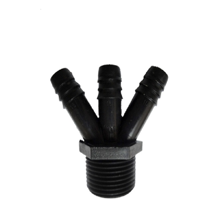 سه راهی آبیاری قطره ای کد 25 بسته 2 عددی