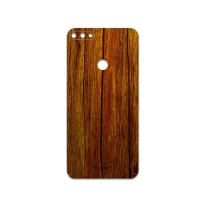 MAHOOT Orange-Wood Cover Sticker for Honor 7C