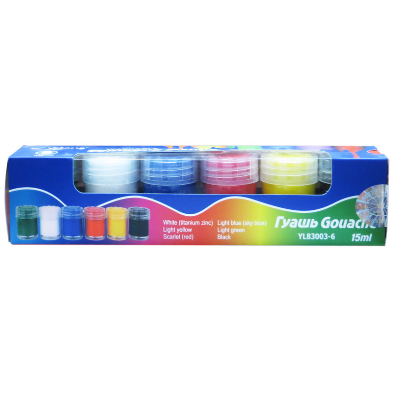 گواش 6 رنگ یالونگ کد YL8300