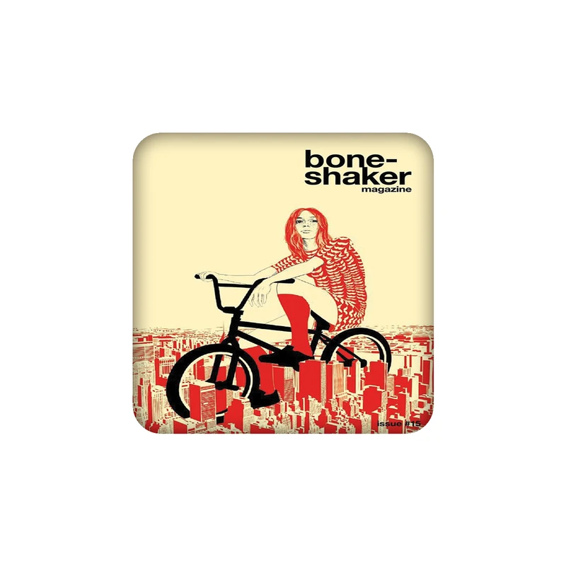 زیرلیوانی طرح دختر دوچرخه سوار کد 468