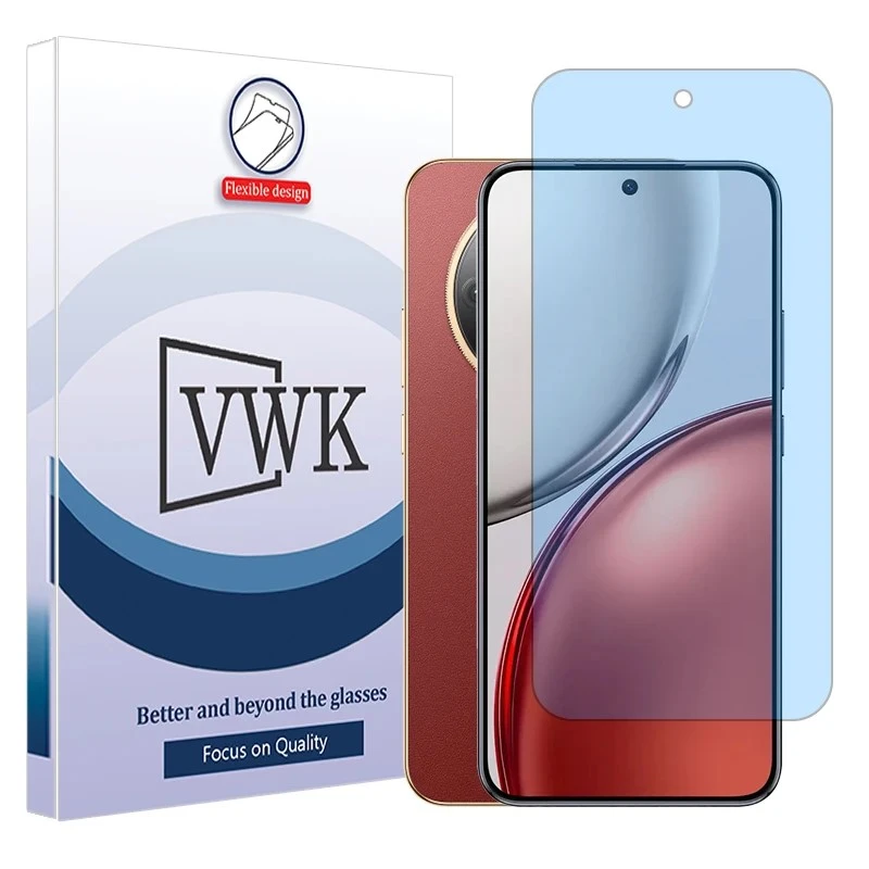 محافظ صفحه نمایش آنتی بلو وی دبلیو کی مدل هیدروژلی مناسب برای گوشی موبایل آنر X9d