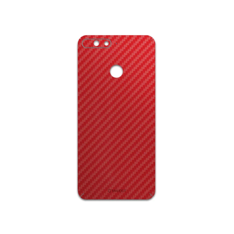 برچسب پوششی ماهوت مدل Red-Fiber مناسب برای گوشی موبایل آنر 7A