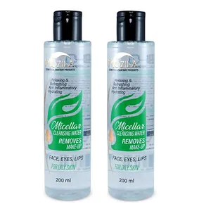 آب پاک کننده آرایش صورت موزیلا مدل OILY SKIN حجم 200 میلی لیتر مجموعه 2 عددی