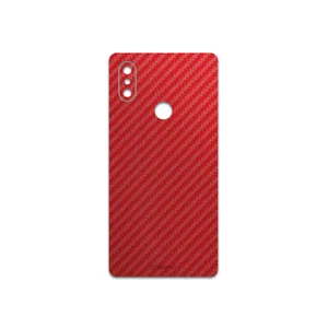 MAHOOT Red-Fiber Cover Sticker for Xiaomi Mi 8 SE
