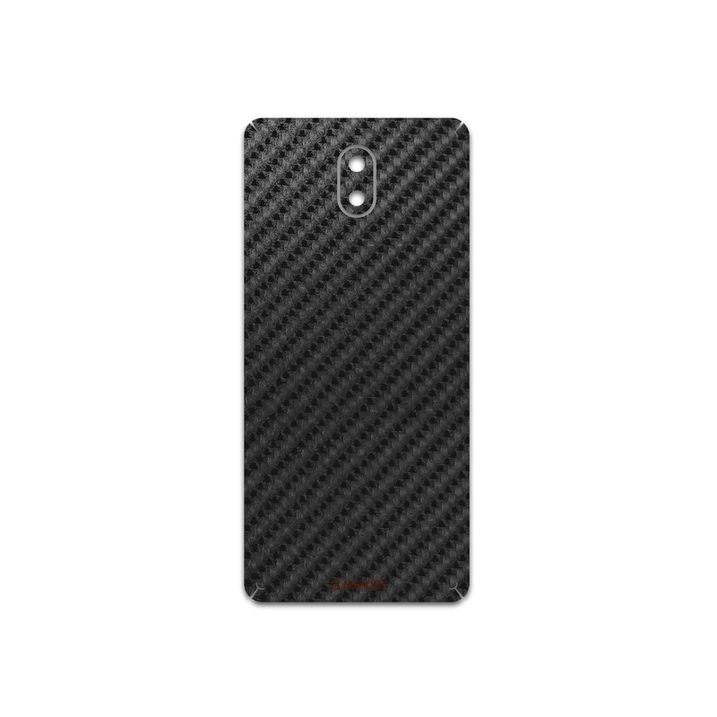 برچسب پوششی ماهوت مدل Shine-Carbon-Fiber مناسب برای گوشی موبایل نوکیا 3.1