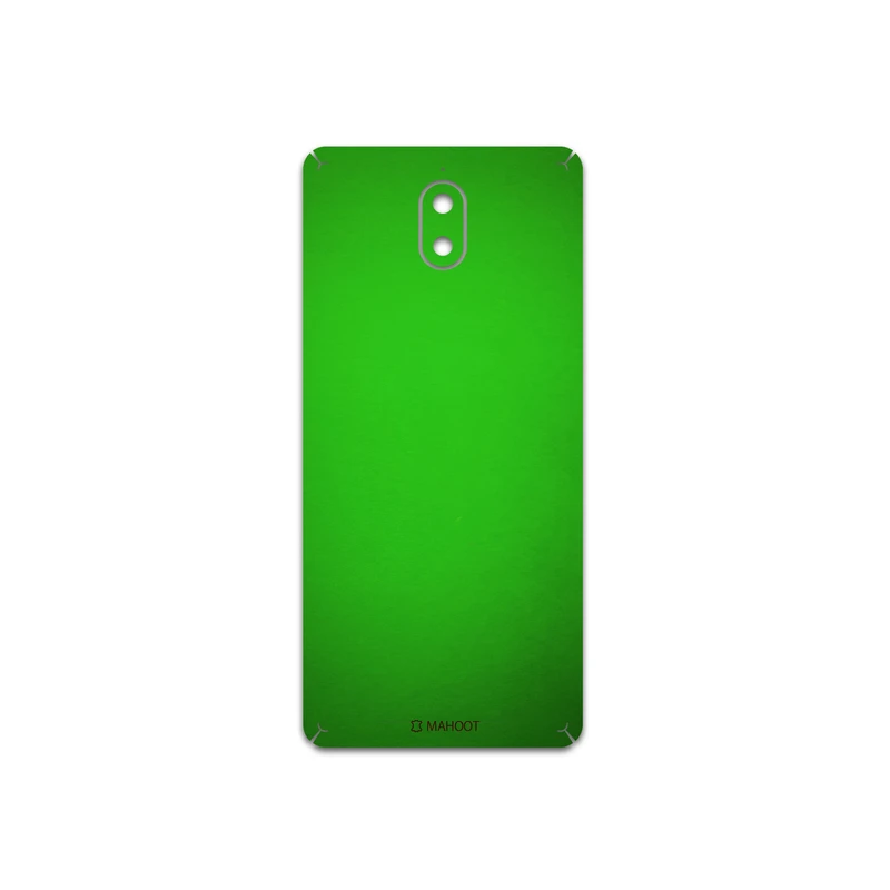 برچسب پوششی ماهوت مدل Metallic-Green مناسب برای گوشی موبایل نوکیا 3.1