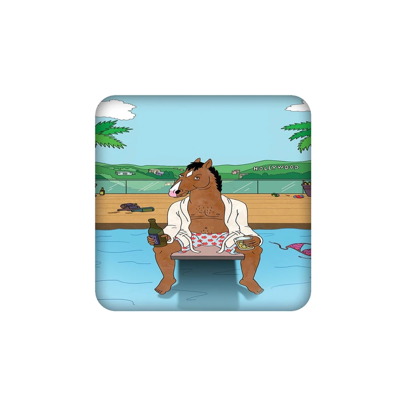 زیرلیوانی طرح اسب کد 496