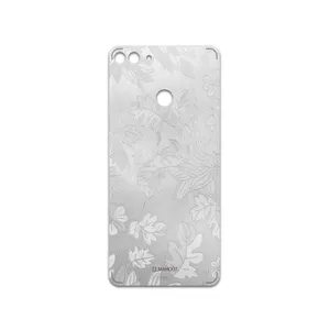 MAHOOT Silver-Wildflower Cover Sticker for Huawei Y9 2018