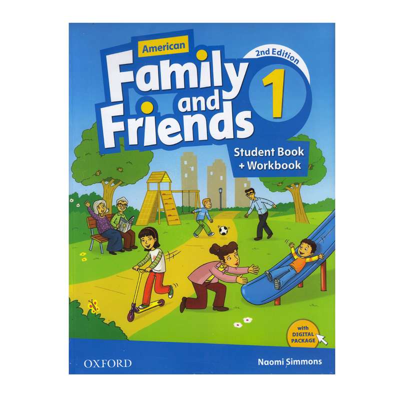 کتاب American Family And Friends 1 اثر Naomi Simmons انتشارات Oxford کتاب American Family And Friends 1 اثر Naomi Simmons انتشارات Oxford
