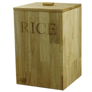 نقد و بررسی سطل برنج نایس وود مدل 105 گنجایش 10 کیلوگرم توسط خریداران