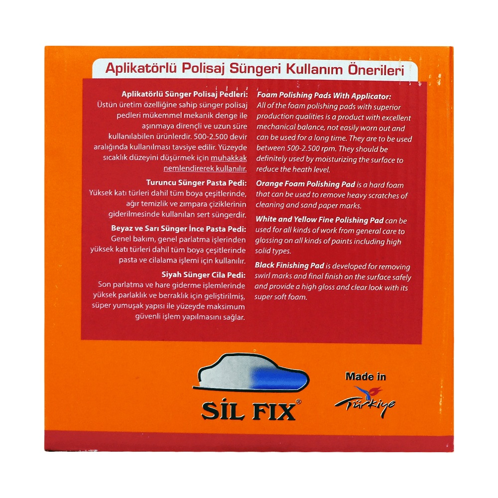 پد پولیش خودرو سلفیکس مدل silfix-w150
