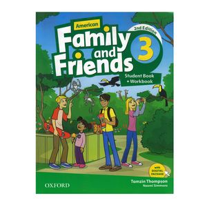 نقد و بررسی کتاب American Family And Friends 3 اثر Tamzin Thompson And Noami Simmons انتشارات Oxford توسط خریداران