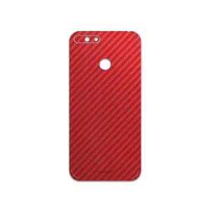 MAHOOT Red-Fiber Cover Sticker for Huawei Y6 2018