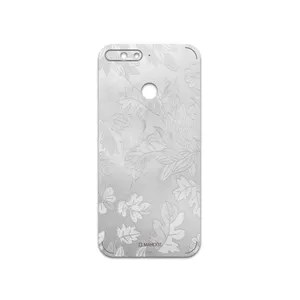 MAHOOT Silver-Wildflower Cover Sticker for Huawei Y6 2018