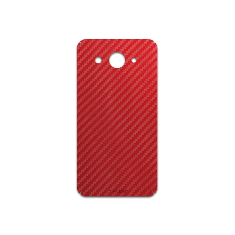 برچسب پوششی ماهوت مدل Red-Fiber مناسب برای گوشی موبایل هوآوی Y3 2018