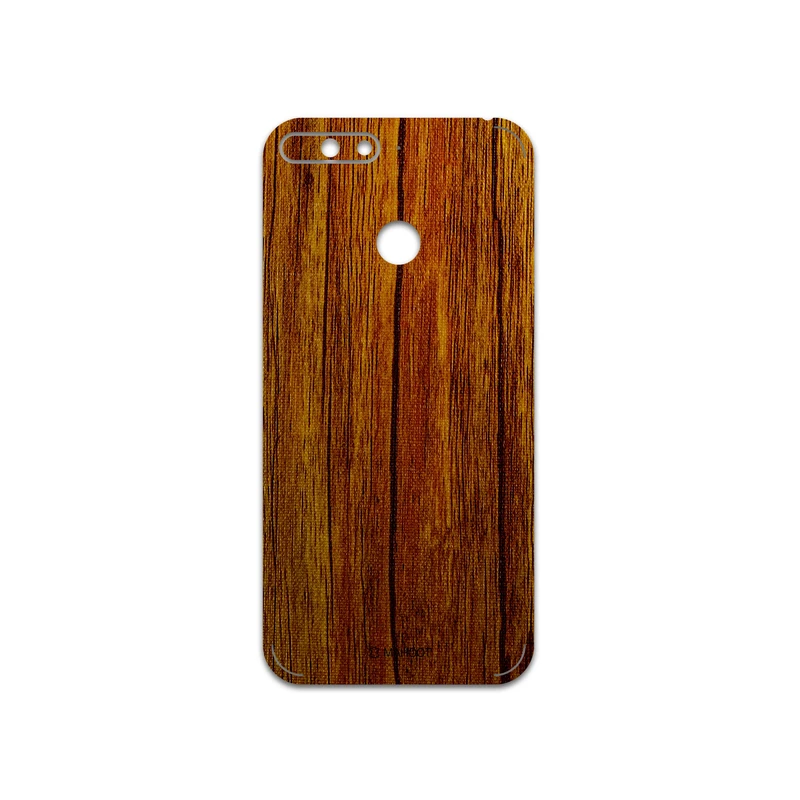 برچسب پوششی ماهوت مدل Orange-Wood مناسب برای گوشی موبایل هوآوی Y6 2018