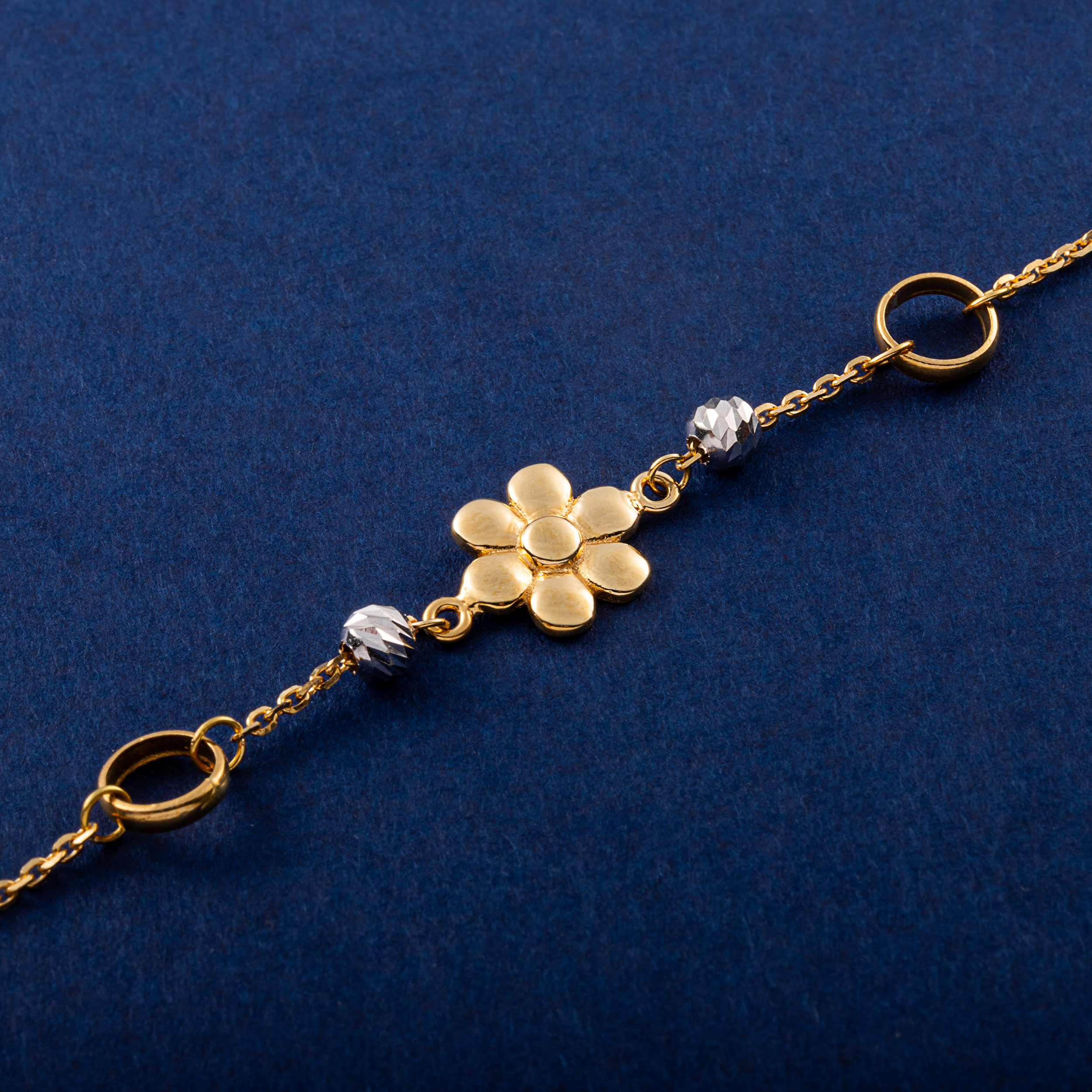 دستبند طلا 18 عیار زنانه جواهری سون مدل 1669