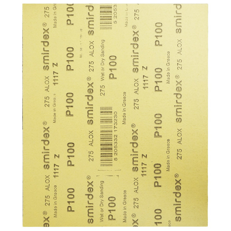ورق سنباده اسمیردکس مدل P100 Alox ورق سنباده اسمیردکس مدل P100 Alox