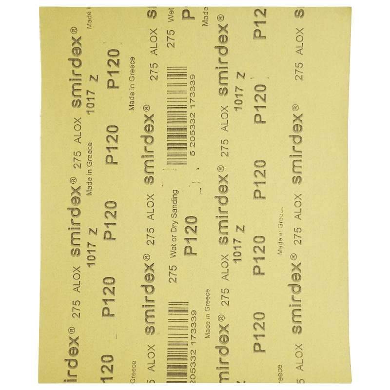 ورق سنباده اسمیردکس مدل P120 Alox