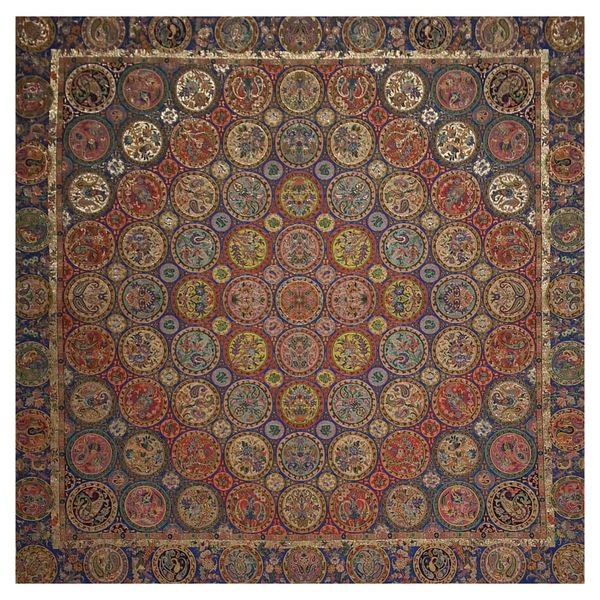 رومیزی ترمه مدل هفت خوان کد TRM121