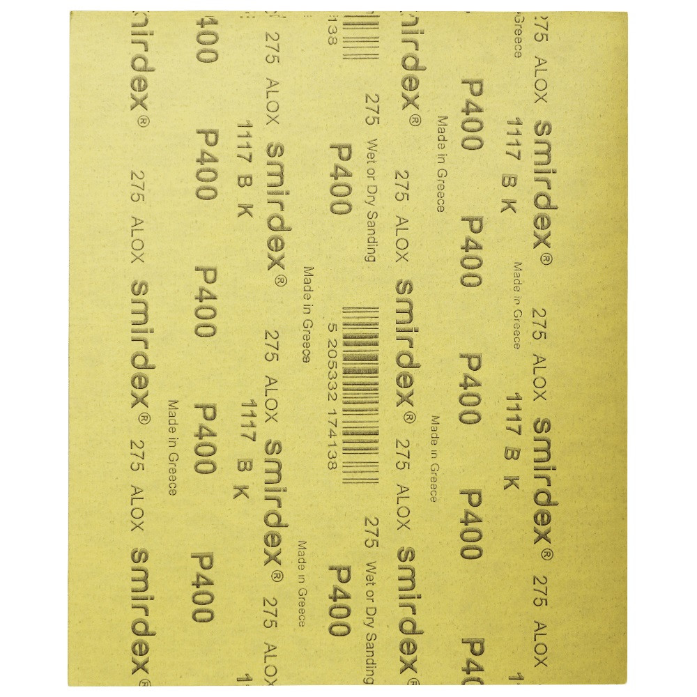 ورق سنباده اسمیردکس مدل P400 Alox ورق سنباده اسمیردکس مدل P400 Alox