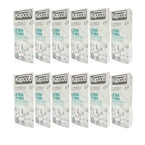 کاندوم کاپوت مدل Ultra Thin مجموعه 12 عددی