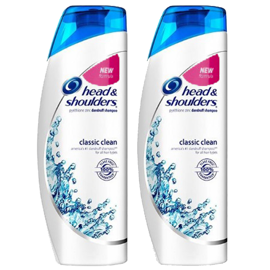 شامپو مو هد اند شولدرز مدل Classic Clean حجم 200 میلی لیتر مجموعه 2 عددی
