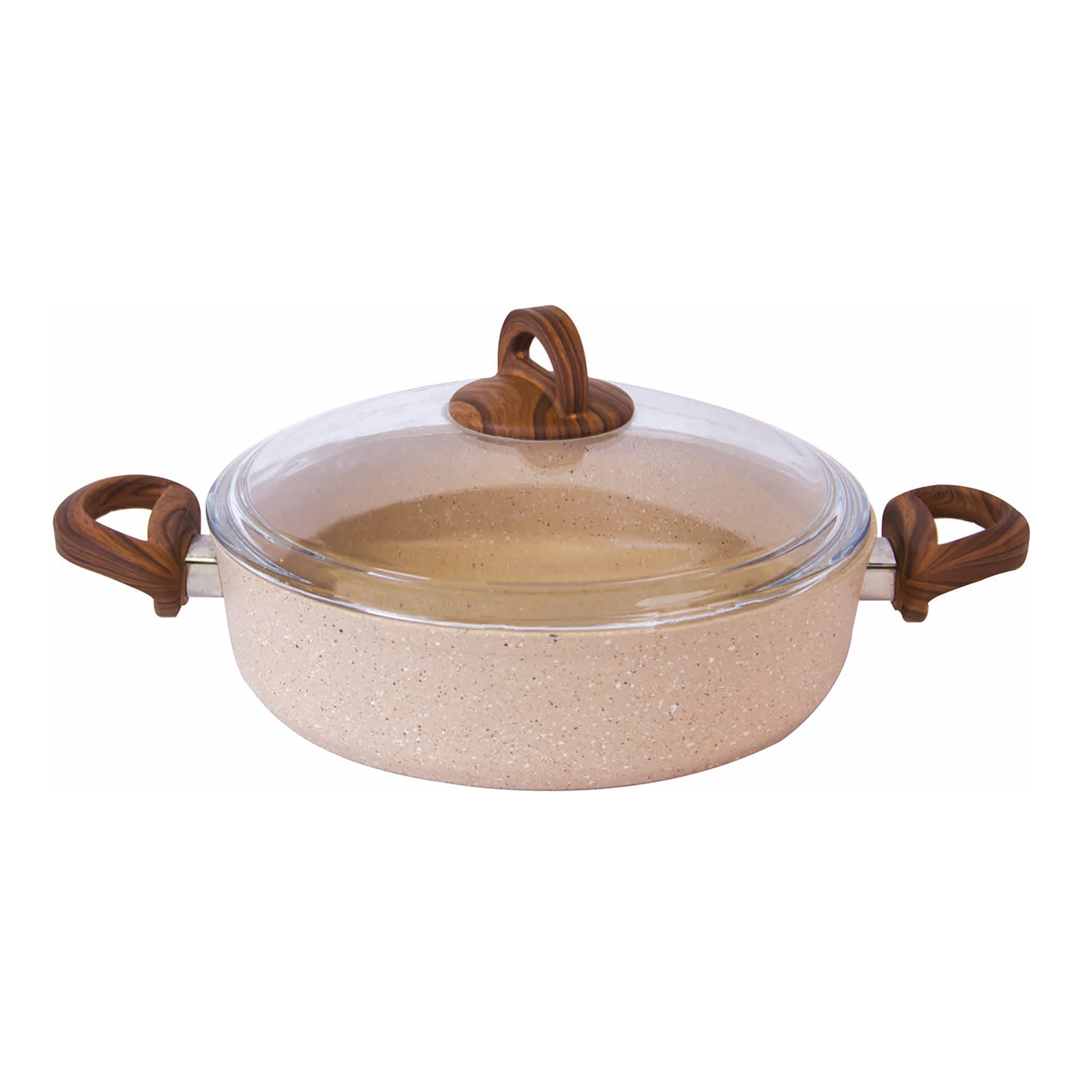 تابه کاراجا مدل WOOD STONE سایز 30