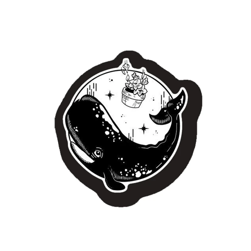 استیکر لپ تاپ طرح نهنگ کد 1798