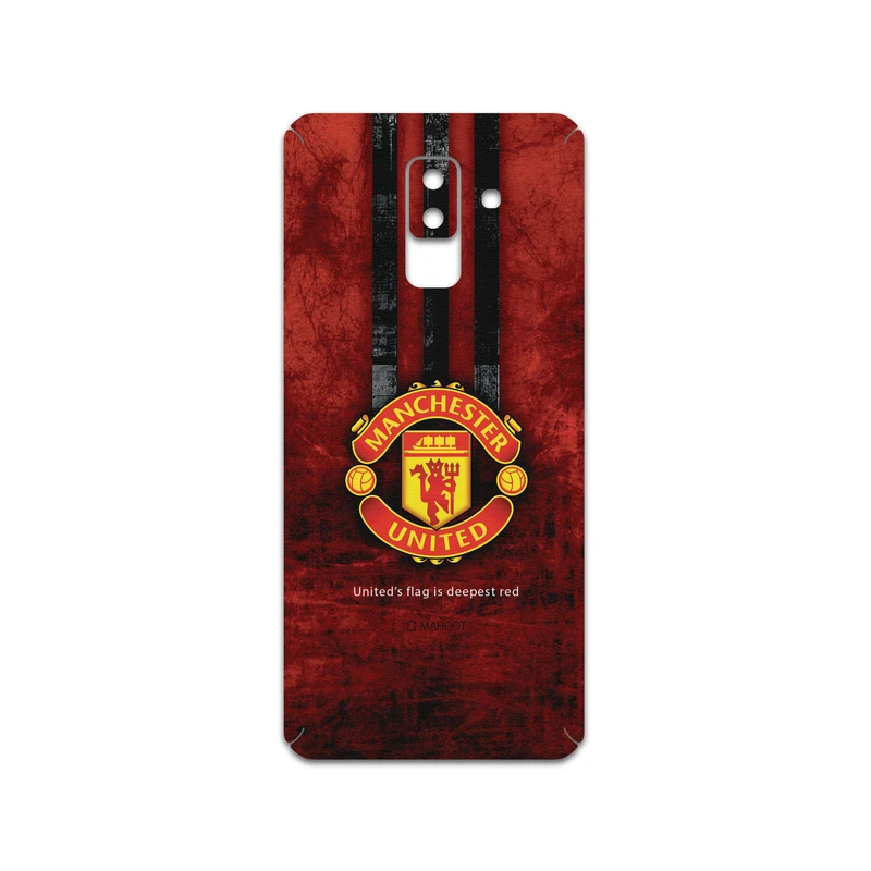 برچسب پوششی ماهوت مدل Manchester-United-FC مناسب برای گوشی موبایل سامسونگ Galaxy A6 Plus 2018