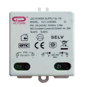 درایور ال ای دی 6 وات هلیوان مدل HLY-JV0206A