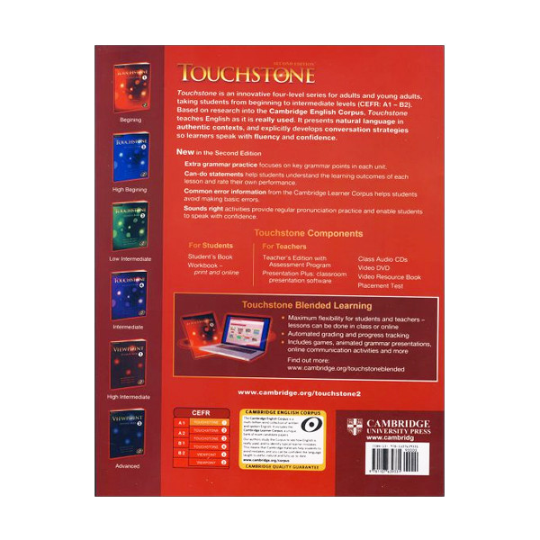 کتاب Touchstone 1 Video Activity Book اثر جمعی از نویسندگان انتشارات Cambridge کتاب Touchstone 1 Video Activity Book اثر جمعی از نویسندگان انتشارات Cambridge