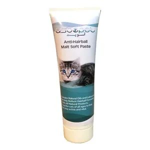 خمیر مالت گربه آسو پت مدل anti hairball وزن 110 گرم